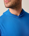 Talon Featherweight Performance Hoodie in Palisades Blue by Johnnie-O
