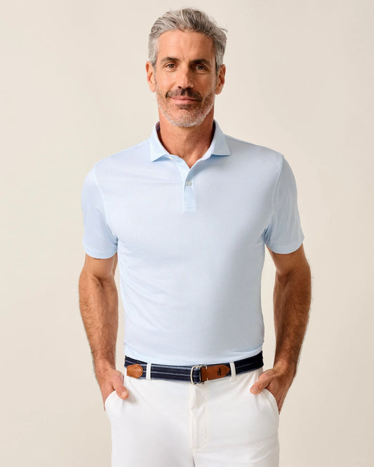 Teo Performance Jersey Polo in Maliblu by Johnnie-O