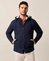Wentworth Water Repellent Jacket in Navy by Johnni-O
