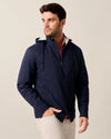 Wentworth Water Repellent Jacket in Navy by Johnni-O