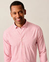 Westwood Performance Button Up Shirt in Lobster by Johnnie-O