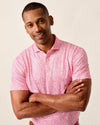 Wildflower Performance Jersey Polo in Azalea by Johnnie-O