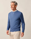 Willard Drirelease® Crewneck Sweatshirt in Byron Blue by Johnnie-O