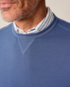 Willard Drirelease® Crewneck Sweatshirt in Byron Blue by Johnnie-O
