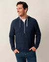 Zoeller Lakewave Half-Zip Hoodie in Indigo by Johnnie-O