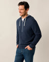 Zoeller Lakewave Half-Zip Hoodie in Indigo by Johnnie-O