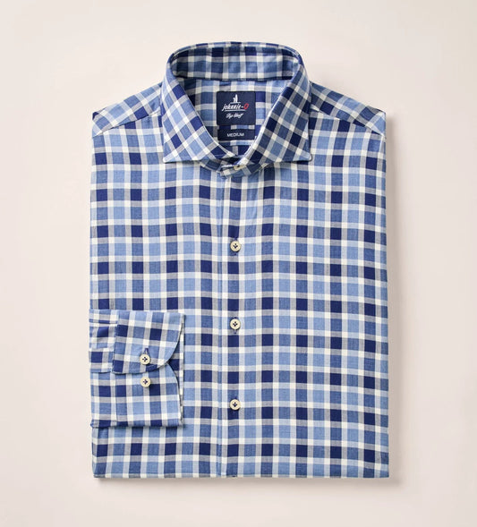 Peirce Top Shelf Button Down Shirt in Wake by Johnnie-O