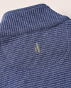 Reggie Ribbed Performance Vest in Navy by Johnnie-O