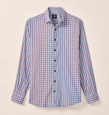 Robertson Natural Performance Button Down Shirt in Lake by Johnnie-O