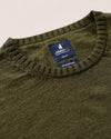 Ronald Merino Wool Crewneck Sweater in Forged by Johnnie-O