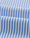 Stetson Stripe Performance Mesh Polo in Palisades Blue by Johnnie-O