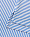 Stetson Stripe Performance Mesh Polo in Palisades Blue by Johnnie-O