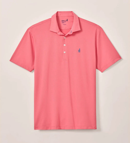 Stevie Performance Mesh Polo in Azalea by Johnnie-O