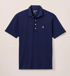 Stevie Performance Mesh Polo in Navy by Johnnie-O