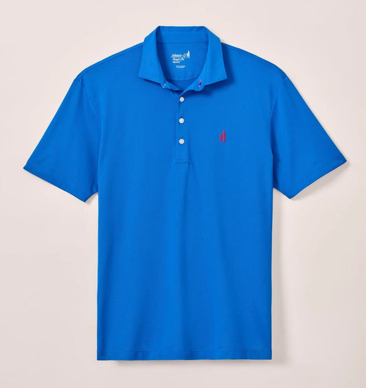 Stevie Performance Mesh Polo in Palisades Blue by Johnnie-O