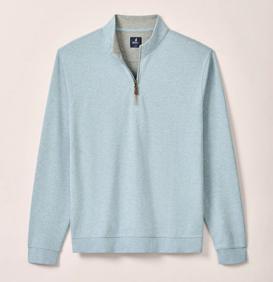 Sully 1/4 Zip Pullover in Breeze by Johnnie-O