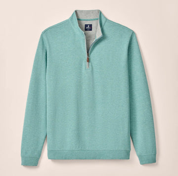 Sully 1/4 Zip Pullover in Fountain by Johnnie-O