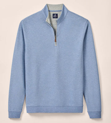 Sully 1/4 Zip Pullover in Laguna Blue by Johnnie-O