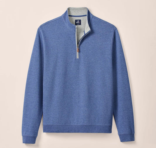 Sully 1/4 Zip Pullover in Sapphire by Johnnie-O