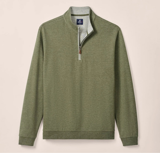 Sully 1/4 Zip Pullover in Sequoia by Johnnie-O