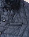 Sutter Top Shelf Quilted Puffer Vest in Navy by Johnnie-O