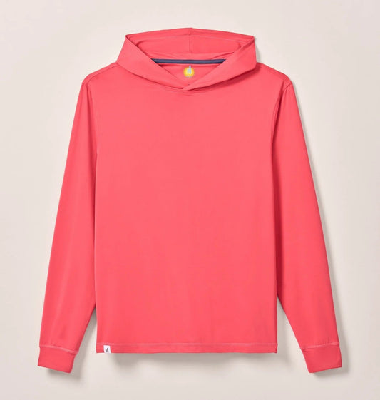 Talon Featherweight Performance Hoodie in Lobster by Johnnie-O