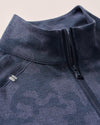 Viktor Stretch 1/4-Zip Pullover in Navy by Johnnie-O