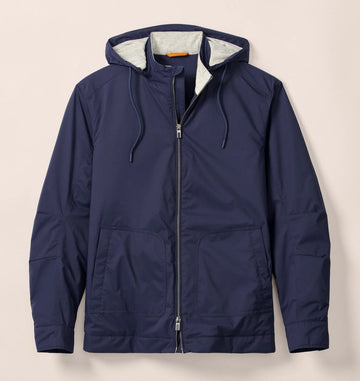 Wentworth Water Repellent Jacket in Navy by Johnni-O