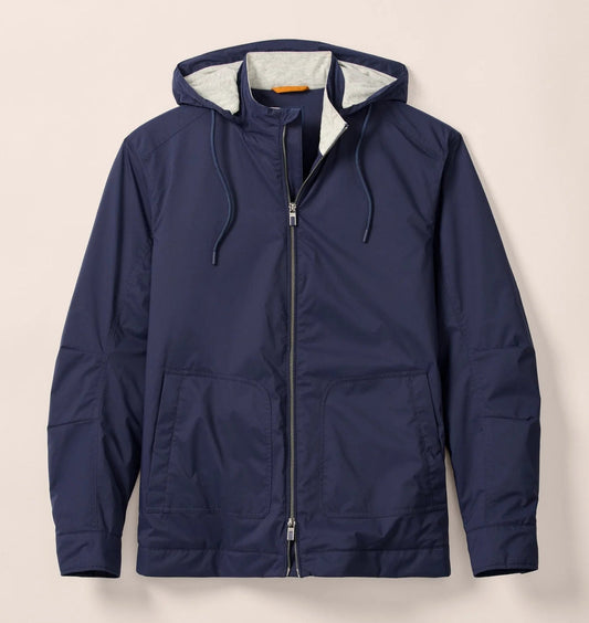 Wentworth Water Repellent Jacket in Navy by Johnni-O