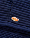Werner Hooded 1/2-Zip Performance Pullover in Navy by Johnnie-O
