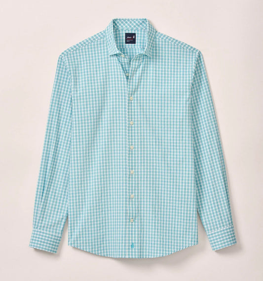 Westwood Performance Button Up Shirt in Haze by Johnnie-O