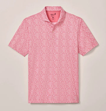 Wildflower Performance Jersey Polo in Azalea by Johnnie-O