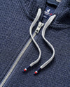 Zoeller Lakewave Half-Zip Hoodie in Indigo by Johnnie-O