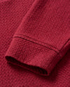 Zoeller Lakewave Half-Zip Hoodie in Malibu Red by Johnnie-O