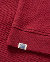 Zoeller Lakewave Half-Zip Hoodie in Malibu Red by Johnnie-O