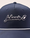 Throwback Logo Rope Hat in Navy by Johnnie-O