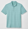 Bars Open Performance Jersey Polo in Sublime by Johnnie-O