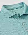 Bars Open Performance Jersey Polo in Sublime by Johnnie-O