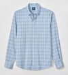 Basswood Plaid Everyday Performance Button Down Shirt in Maliblu by Johnnie-O
