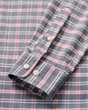 Basswood Plaid Everyday Performance Button Down Shirt in Navy by Johnnie-O