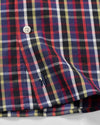 Natural Performance Button Down Shirt - Battery Pane in Navy by Johnnie-O
