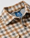 Cabin Check Lodge Shirt in Cream by Johnnie-O