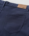 Carmel Sateen 5-Pocket Pant in Dark Navy by Johnnie-O