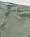 Carmel Sateen 5-Pocket Pant in Kelp by Johnnie-O