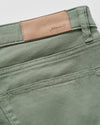 Carmel Sateen 5-Pocket Pant in Kelp by Johnnie-O