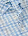 Everyday Performance Button Down Shirt - Cay Exploded Gingham in Maliblu by Johnnie-O