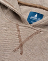 Cotton Blend Hoodie in Coffee by Johnnie-O
