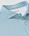 Performance Jersey Polo - Dot Neat in Sublime by Johnnie-O