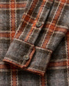 Downhill Pane Lodge Shirt in Charcoal by Johnnie-O