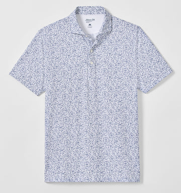 Gridiron Performance Jersey Polo in Midnight Navy by Johnnie-O